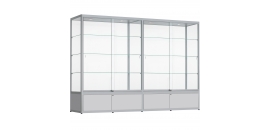 vitrine met onderkast 200x280x40