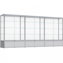 Vitrine met opbergruimte 200 x 420 x 50