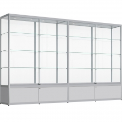Vitrine met opbergruimte 200 x 320 x 40
