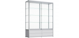 vitrine met lades 200x160x60
