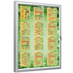 Informatiekast 12 x A4 135 x 75 x 5,8 cm