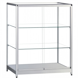 Toonbank vitrine volglas 92 x 80 x 60