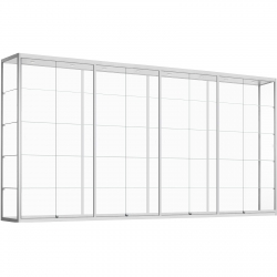 Vitrinekast 200 x 400 x 30