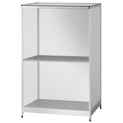 Toonbank vitrine hout 92 x 60 x 60