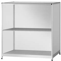 Toonbank vitrine hout 92 x 100 x 60