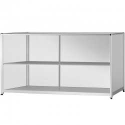 Toonbank vitrine hout 92 x 200 x 60