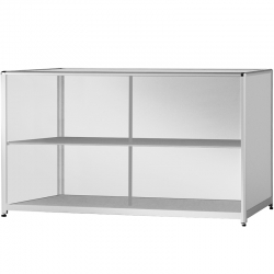 Toonbank vitrine hout 92 x 180 x 60