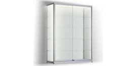 led vitrinekast 200x160x30
