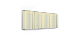 led vitrinekast 200x480x60