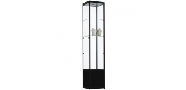 Vitrinekast met onderkast 200x40x40