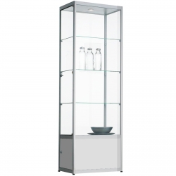 Vitrinekast met onderkast 200 x 60 x 50