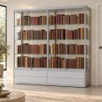 Vitrine met lades 200x200x40 cm - sfeerbeeld