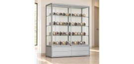 Vitrine met lades 200x180x60 cm - sfeerbeeld