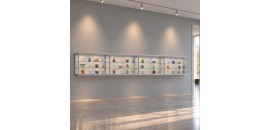 Hang Vitrine 80x480x25 cm - sfeerbeeld