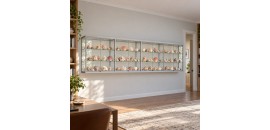 Hang Vitrine 100x400x25 cm - sfeerbeeld