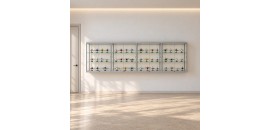 Hang Vitrine 100x400x35 cm - sfeerbeeld