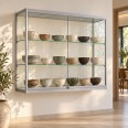 Hang Vitrinekast 120x120x35 cm - sfeerbeeld