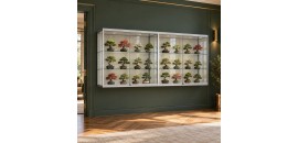 Hang Vitrinekast 120x280x35 cm - sfeerbeeld