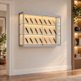 Hangvitrine met COB LED strips 80x100x20 cm - sfeerbeeld