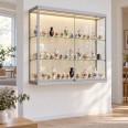 Hang vitrinekast met COB LED strips 80x90x25 cm - sfeerbeeld