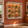 Hang vitrinekast met COB LED strips 80x100x25 cm - sfeerbeeld