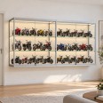 Hang vitrinekast met COB LED strips 120x280x30 cm - sfeerbeeld