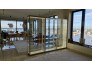Vitrine met onderkast 200x160x40