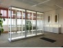 Wandvitrinekast met ledverlichting 120x400x20