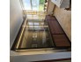 Vitrine met onderkast 200x160x40