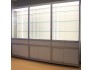 Vitrine met onderkast 200x160x40