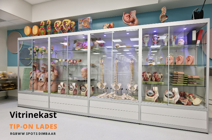 Vitrinekast Glas Led | Vitrine vitrinemasters.com