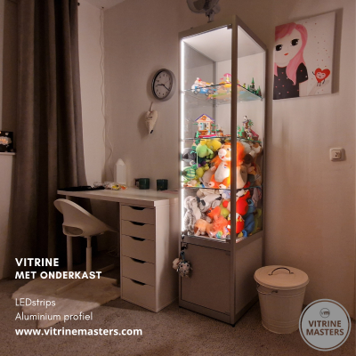 Schedel vitrine led