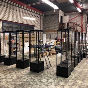 Vitrinekast bouwen