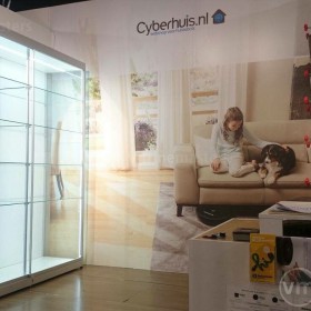 Vitrinekasten cyberhuis