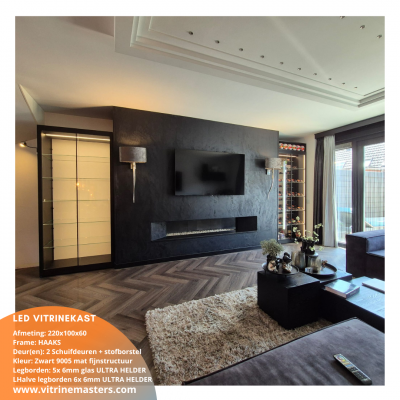 Rgbww led vitrine